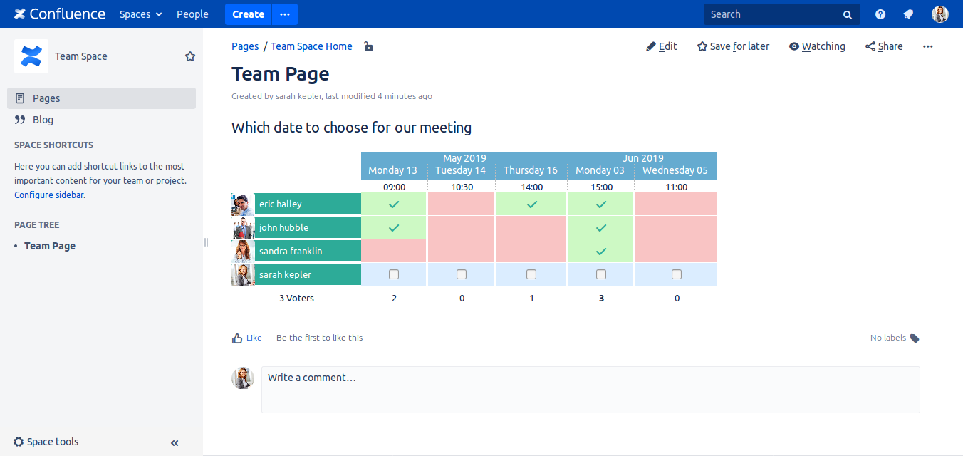 Easy Meetings For Confluence Easy Meetings For Confluence